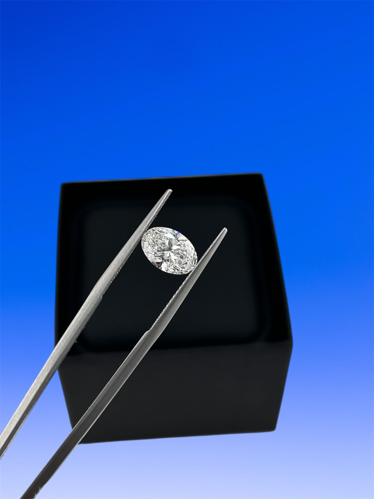 Oval Shape Lab Grown Certified Diamond