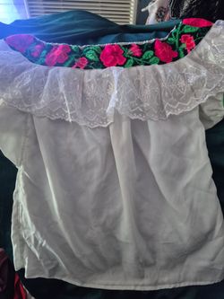 Mexican blouse size M,L