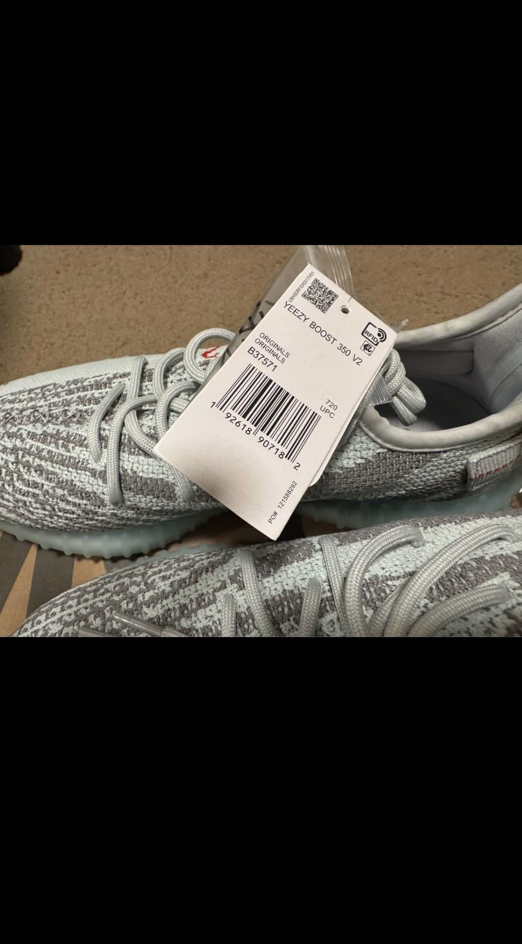 Yeezy 350 Blue Tint