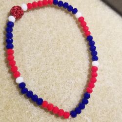 Set of bracelet and earrings