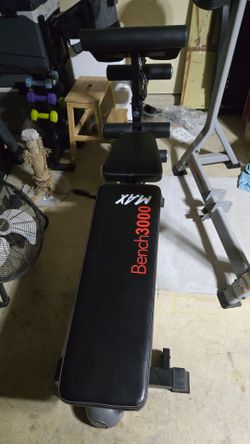 Bench + weight set