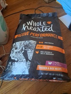 WholeHearted Active Performance Puppy Dry Dog Food 30lb