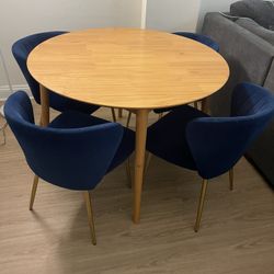 Retro Dining Table and Chairs 