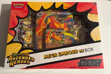 Ascended Hero Mega Emboar EX Box