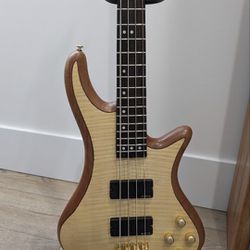 Schecter Custom 4-String Bass guitar