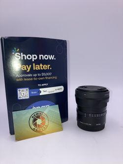 Sigma 15mm F1.4 DC For Sony E-Mount