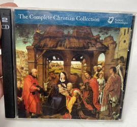 The Complete Christian Collection 99 PC CD-ROM 2 Discs Windows 95 98 NT Packard