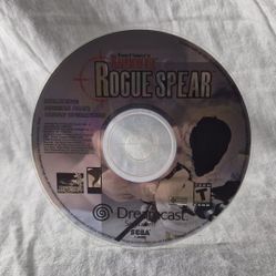 Tom Clancy's Rainbow Six Rogue Spear Sega Dreamcast (Sega, 2000) Game Disc Only