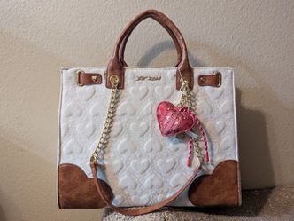 Betsey Johnson XOKIARA Quilted Heart Tote
