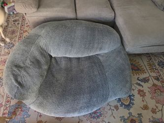 Memory foam bean bag chair