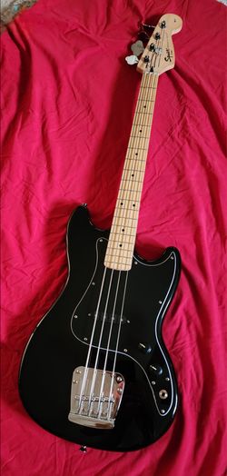 Squier Bronco Bass Affinity with Upgrades