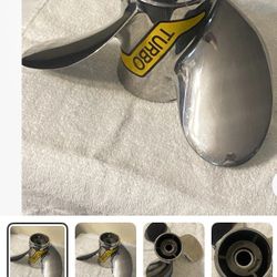 3' Stainless Steel Blade RH Turbo Propeller 