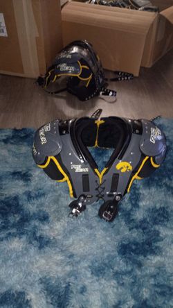 Pro gear football shoulder pads , college grade