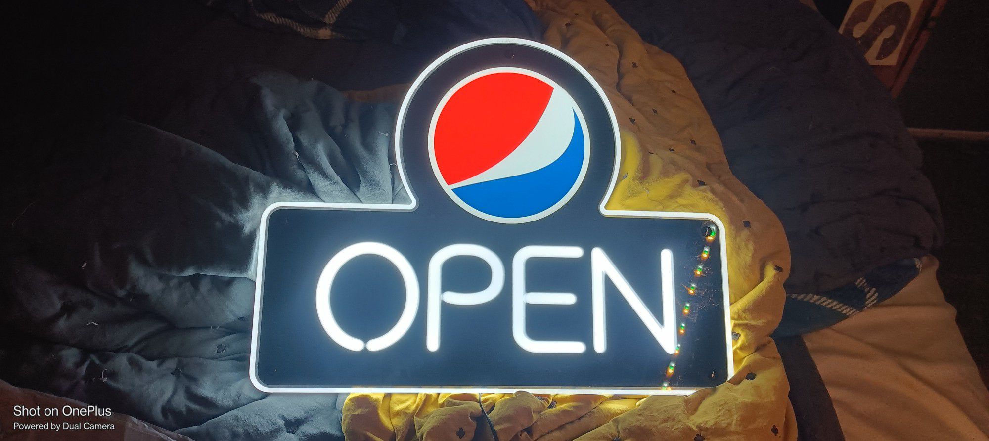  Pepsi Open Sign