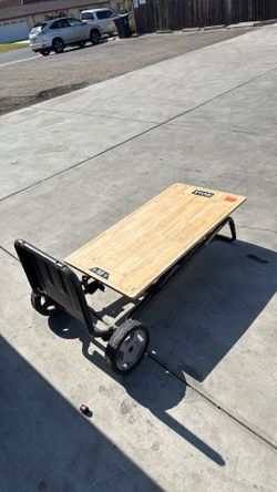Rypbi work table with dolly