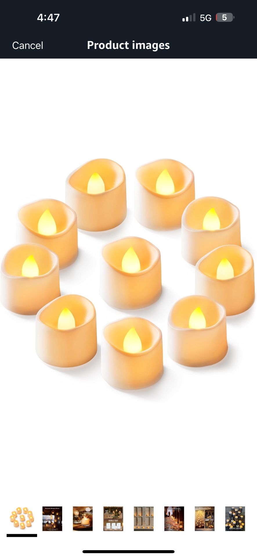 24- Pack Of Tea Lights