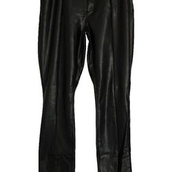 Abercrombie & Fitch The Skinny Ultra High Rise Faux Leather Pants - Size 33 / 16