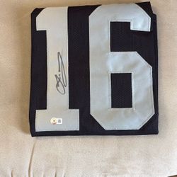 Jacoby Meyers Signed Raiders Jersey