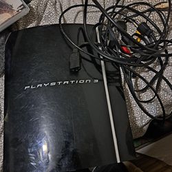 Ps3 With 7 Games And All Power Cords No Controllers 