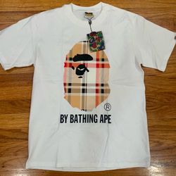 White Bape T Shirts 