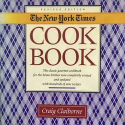 The New York Times Cookbook Revised Edition classic cookbook 800 pages, 1990, good condition.