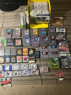 Large video game lot 79 games all included