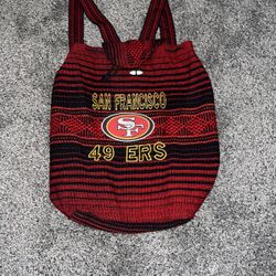 San Francisco 49ers Mexican Woven Backpack 