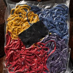 Mr. Pen- Large Assorted Color Rubber Bands, 120 Pack, Giant Elastics for Office Bulk 