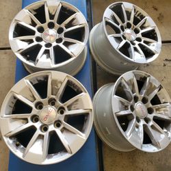 2023 Gmc 6 lug 17x8 Wheels 