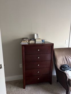 3-Piece Bedroom Set - Dresser with Mirror, Chest, & Nightstand