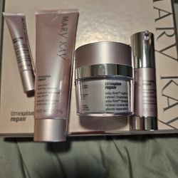 Mary Kay Timewise Repair Volu-Firm Products w/ FREE facial Cloths