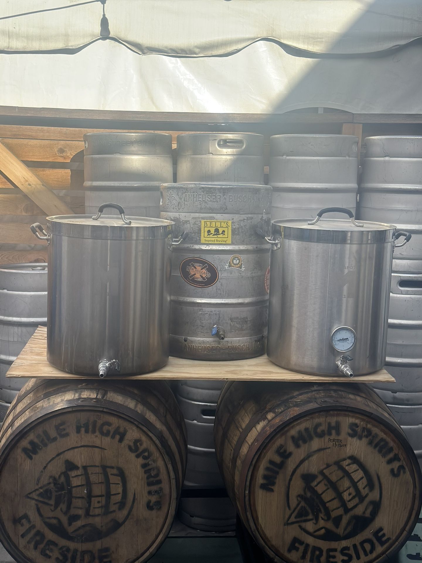 Homebrewing Vessels - $100