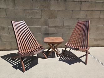 Melino wood chairs