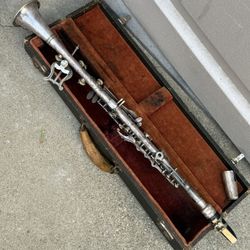 Beautiful 😻 metal clarinet, mouthpiece United States Army Band