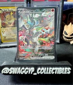 ◓Reshiram ex 166/086 White Flare - Pokémon TCG Full Art Illustration Rare*NM-◓