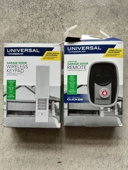 Chamberlain Universal Wireless Keypad and Garage Door Remote