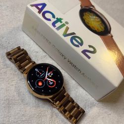 Samsung Galaxy Watch Active 2 (44mm LTE) – Premium Stainless Steel  - Workouts To Formal Events