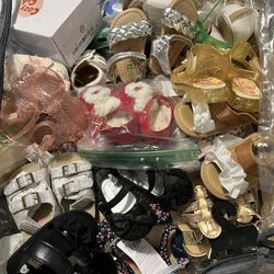 Baby Shoes Size O/3, Months..Size 1, 2, 3, New !! And New Without Tags..and Worn Once… $7, $8, $10, $15, $25, Sandals, Tennis Shoes, Dress Shoes, Etc.