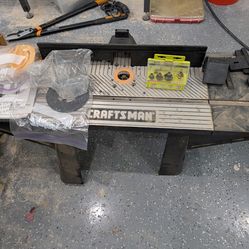 Craftsman Router and Router Table
