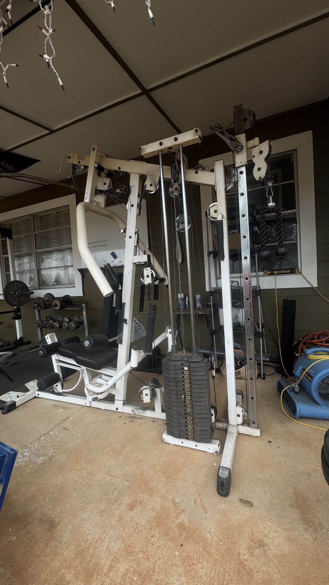 Home Gym Cable Machine