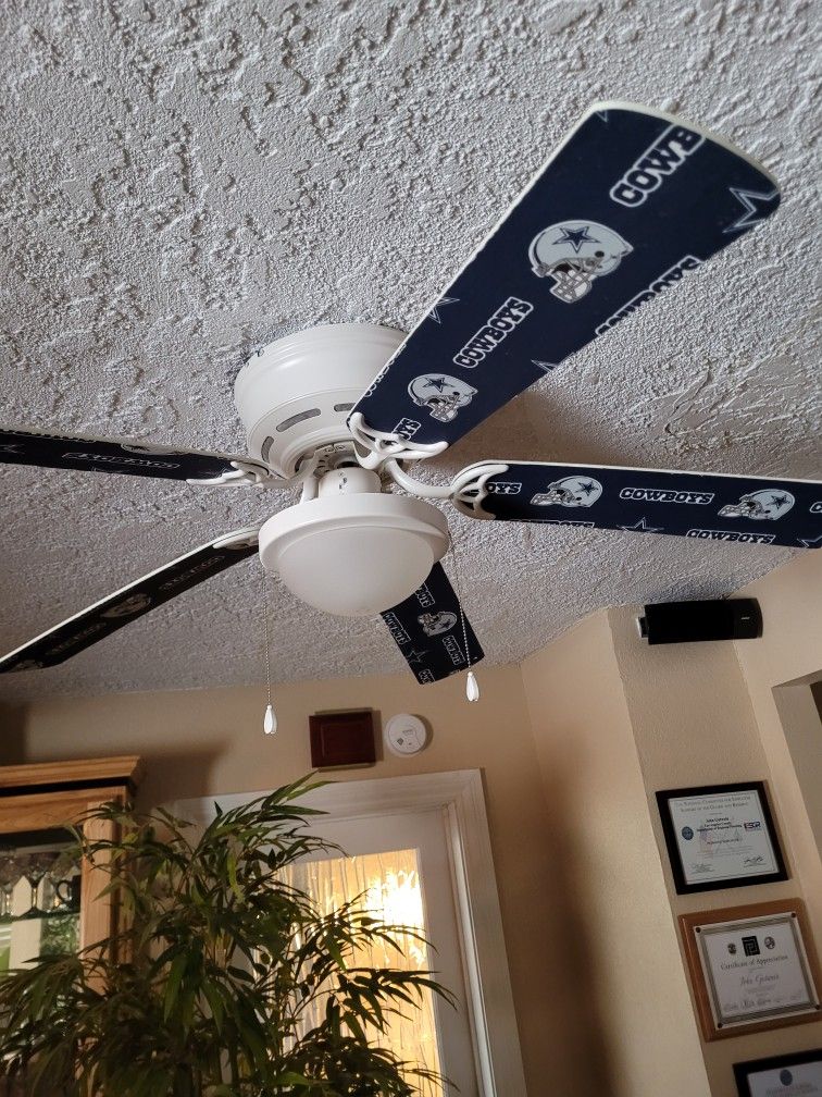 DALLAS COWBOYS 🤠CEILING FAN LIGHT