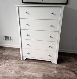 White dresser