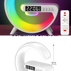 Bluetooth speaker/alarm clock w remote