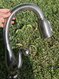 Brizo stainless steel kitchen faucet obo