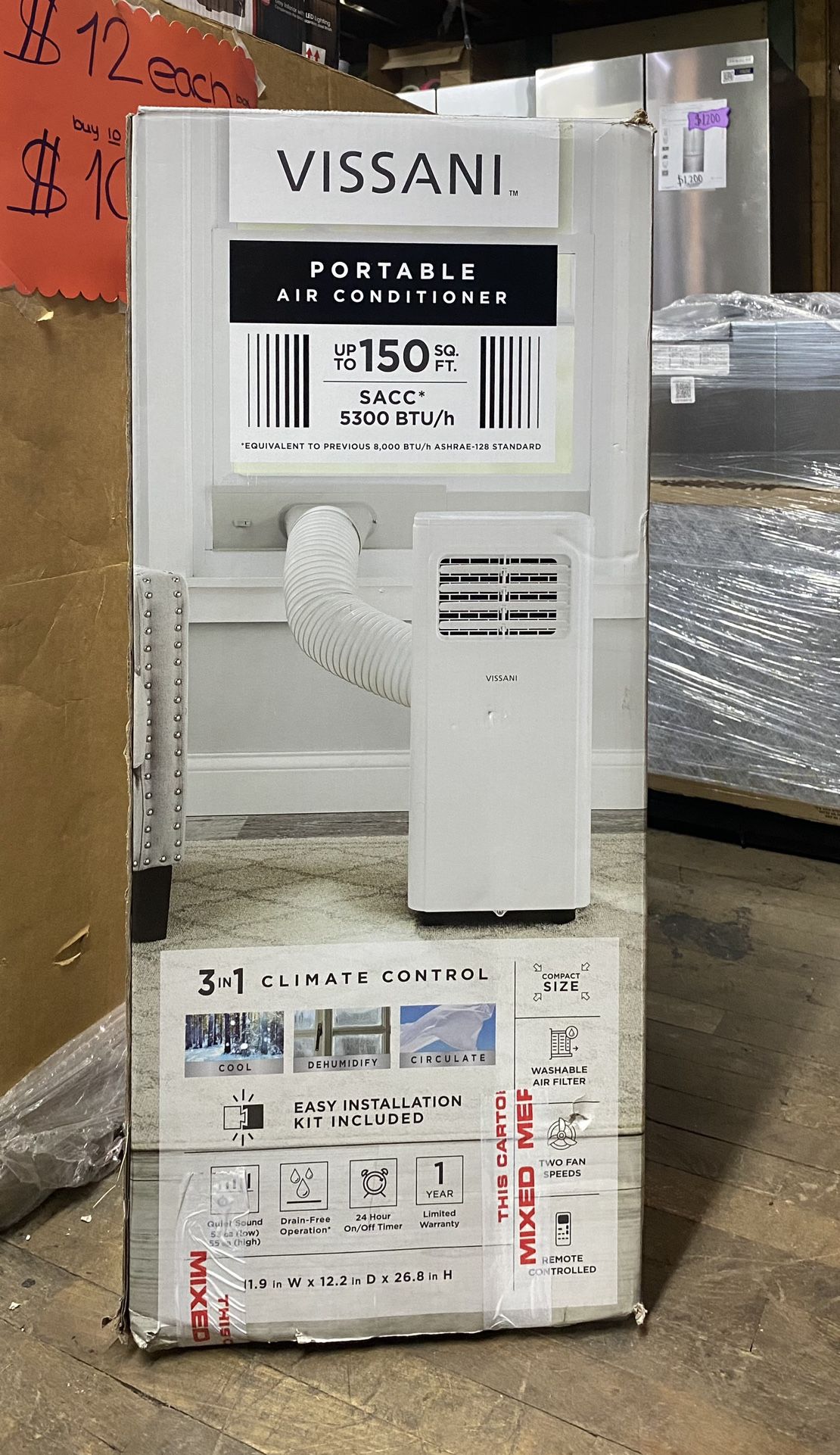 Vissani 5,300BTU Dehumidifier