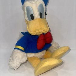 Disneyland Walt Disney World Donald Duck Vintage Plush Classic Outfit Sailor 15"