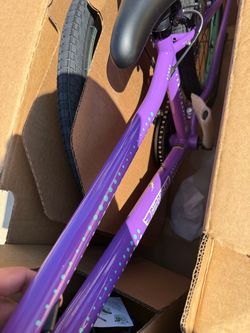 Guardian 24 Inch Kids Bike Purple Aqua