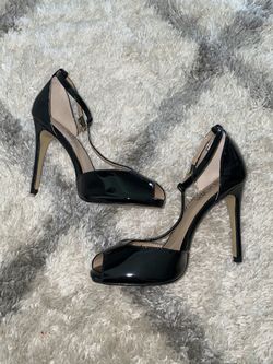 IDoré open toe strap heels