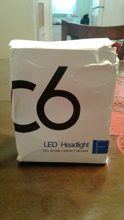 C6 #9006 LED HEADLIGHT NUEVOS EN SU CAJA INSTALACIÓN DISPONIBLE