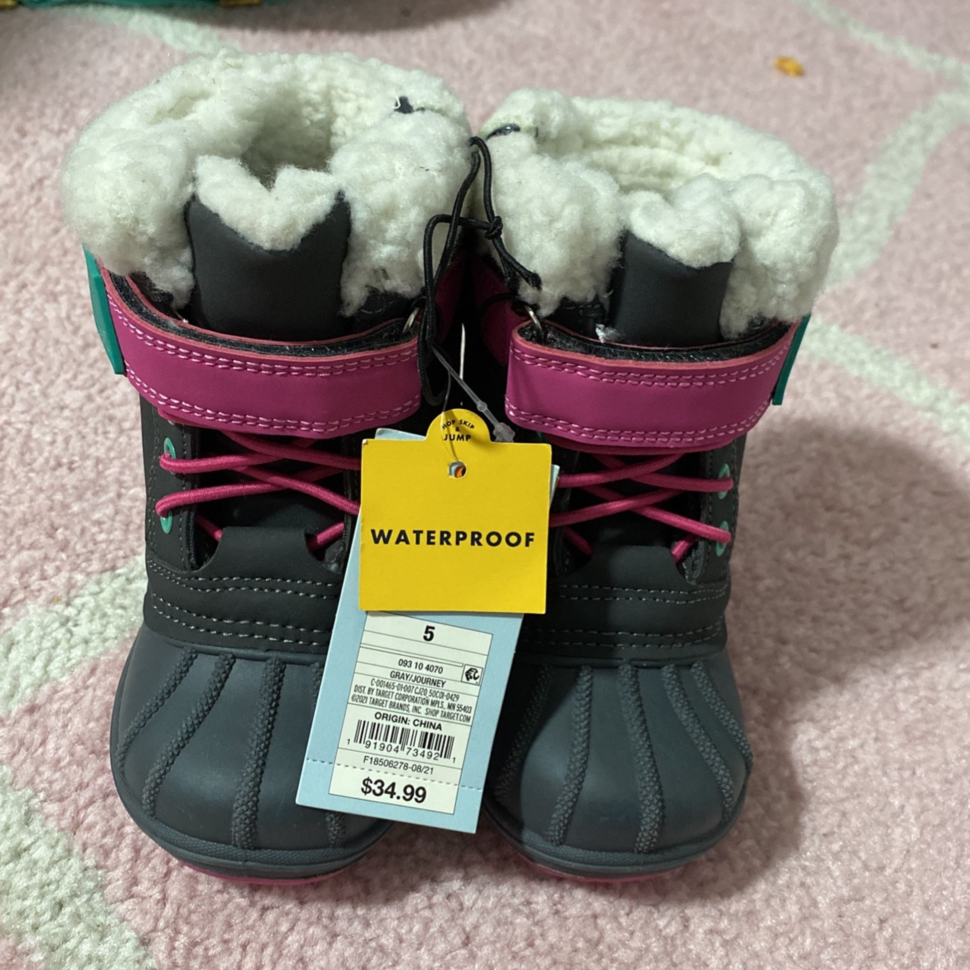 Cat & Jack Snow Boots Size 5